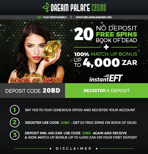 100% up to 4,000 + 20 No Deposit Free Spins